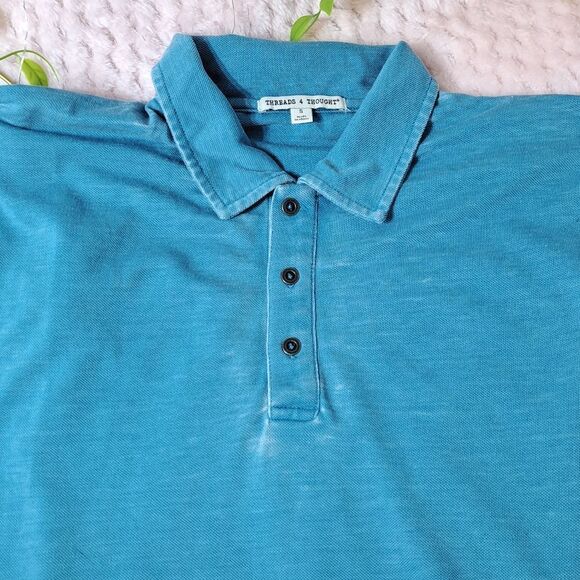 NWT Threads 4 Thoughts 3 Button Polo - Picture 2 of 10